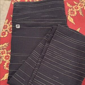Fabletics Black Striped Leggings